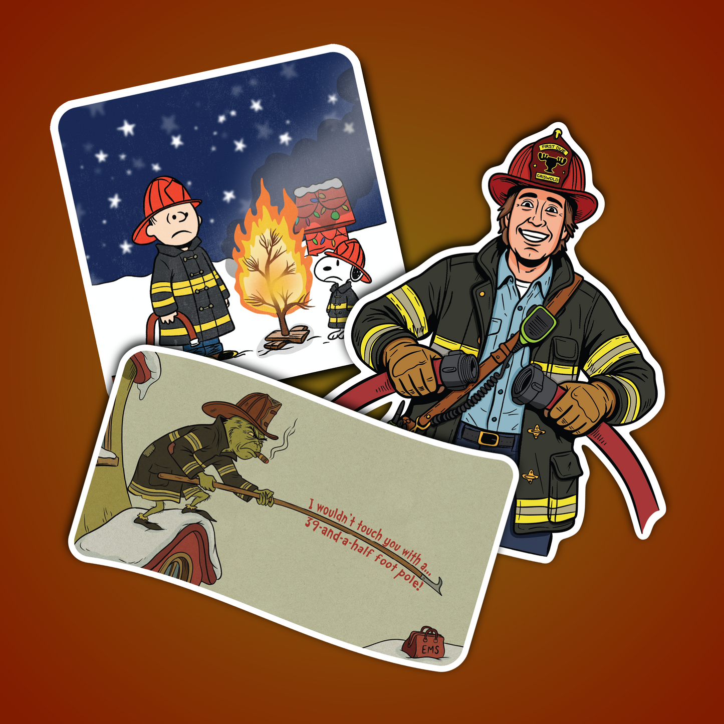 Christmas Sticker 3 Pack